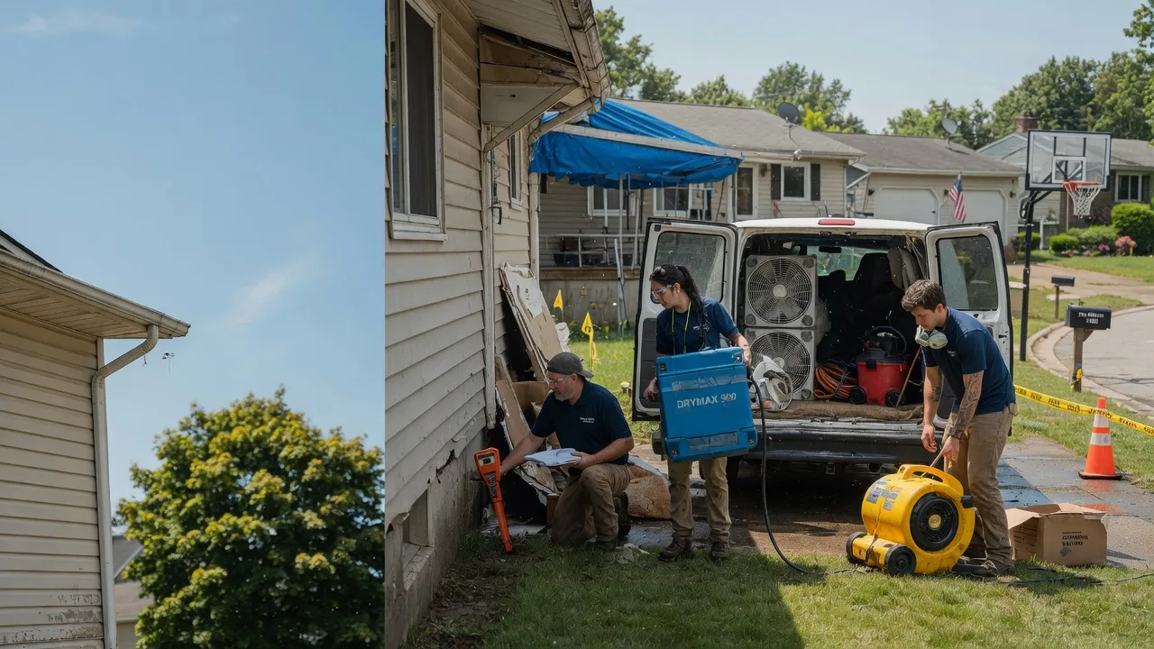 Ceiling Leak Cleanup in Vincennes, IN near me
